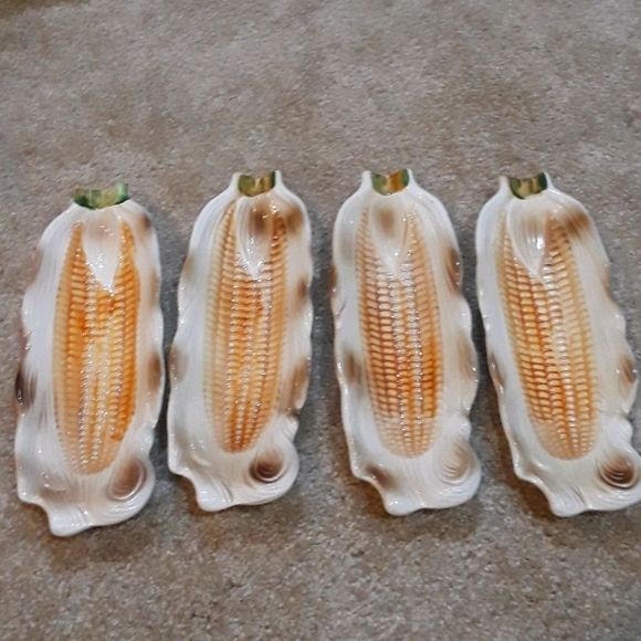 Other - Set of 4 Vintage Corn Boats